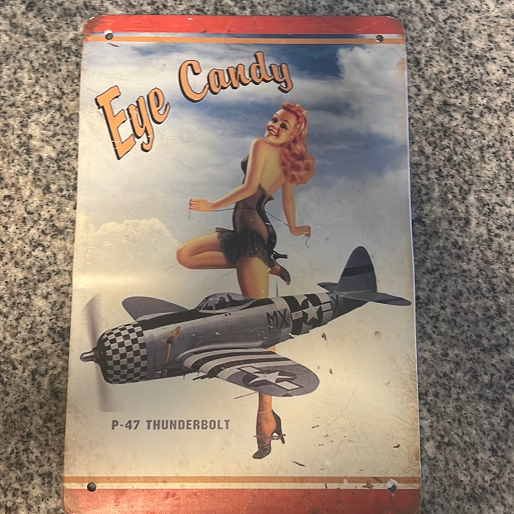 Metal decor signs